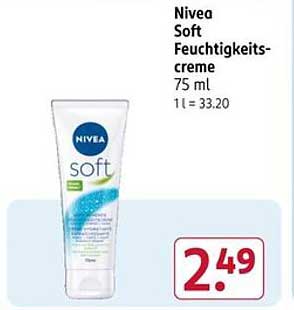 Nivea Soft Feuchtigkeitscreme 75 ml
