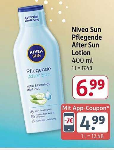 Nivea Sun Pflegende After Sun Lotion 400 ml
