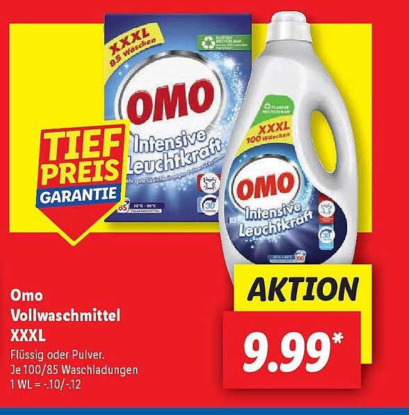 Omo Vollwaschmittel XXXL