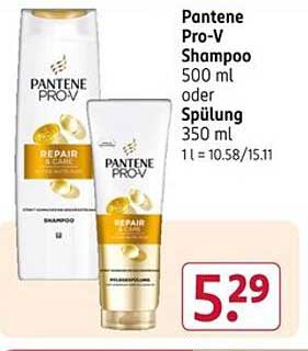 Pantene Pro-V Shampoo 500 ml oder Spülung 350 ml