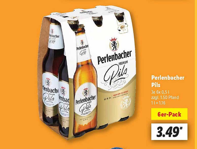 Perlenbacher Premium Pils 6er-Pack