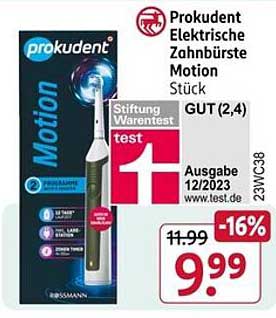 Prokudent Elektrische Zahnbürste Motion