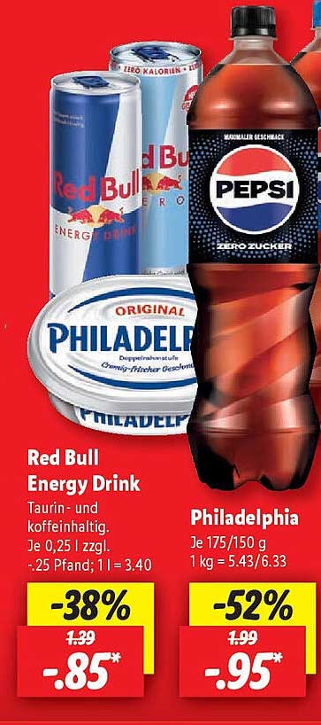 Red Bull Energy Drink und Philadelphia