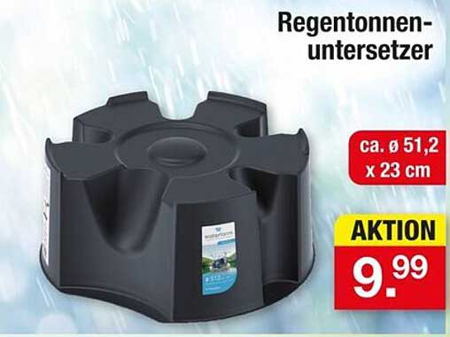 Regentonnen-Untersetzer
