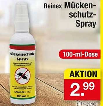 Reinex Mückenschutz-Spray 100 ml