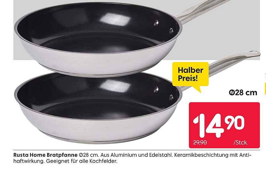 Rusta Home Bratpfanne Ø28 cm