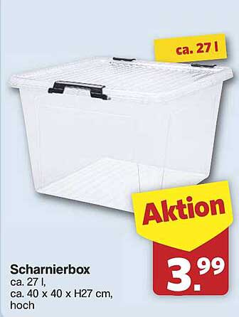 Scharnierbox 27 l