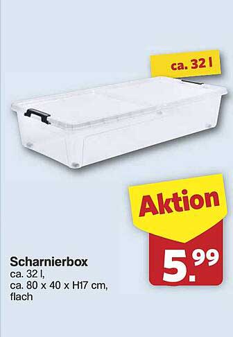 Scharnierbox 32 l - Praktische Aufbewahrungslösung