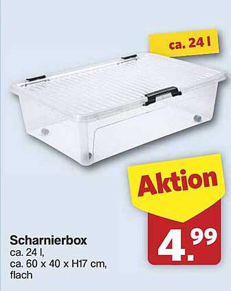 Scharnierbox ca. 24 l