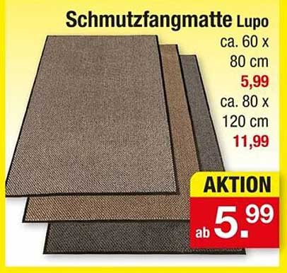 Schmutzfangmatte Lupo