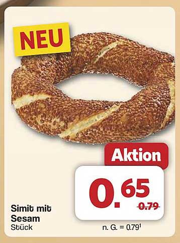 Simit mit Sesam - Frisch und Knusprig