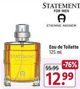 Statement Eau de Toilette für Männer - Etienne Aigner 125 ml