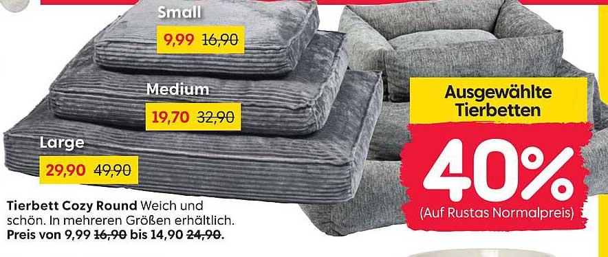 Tierbett Cozy Round