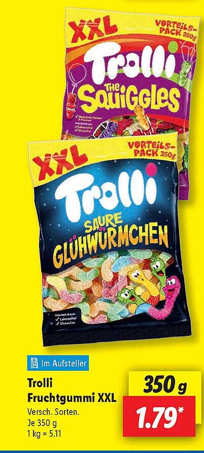 Trolli Fruchtgummi XXL