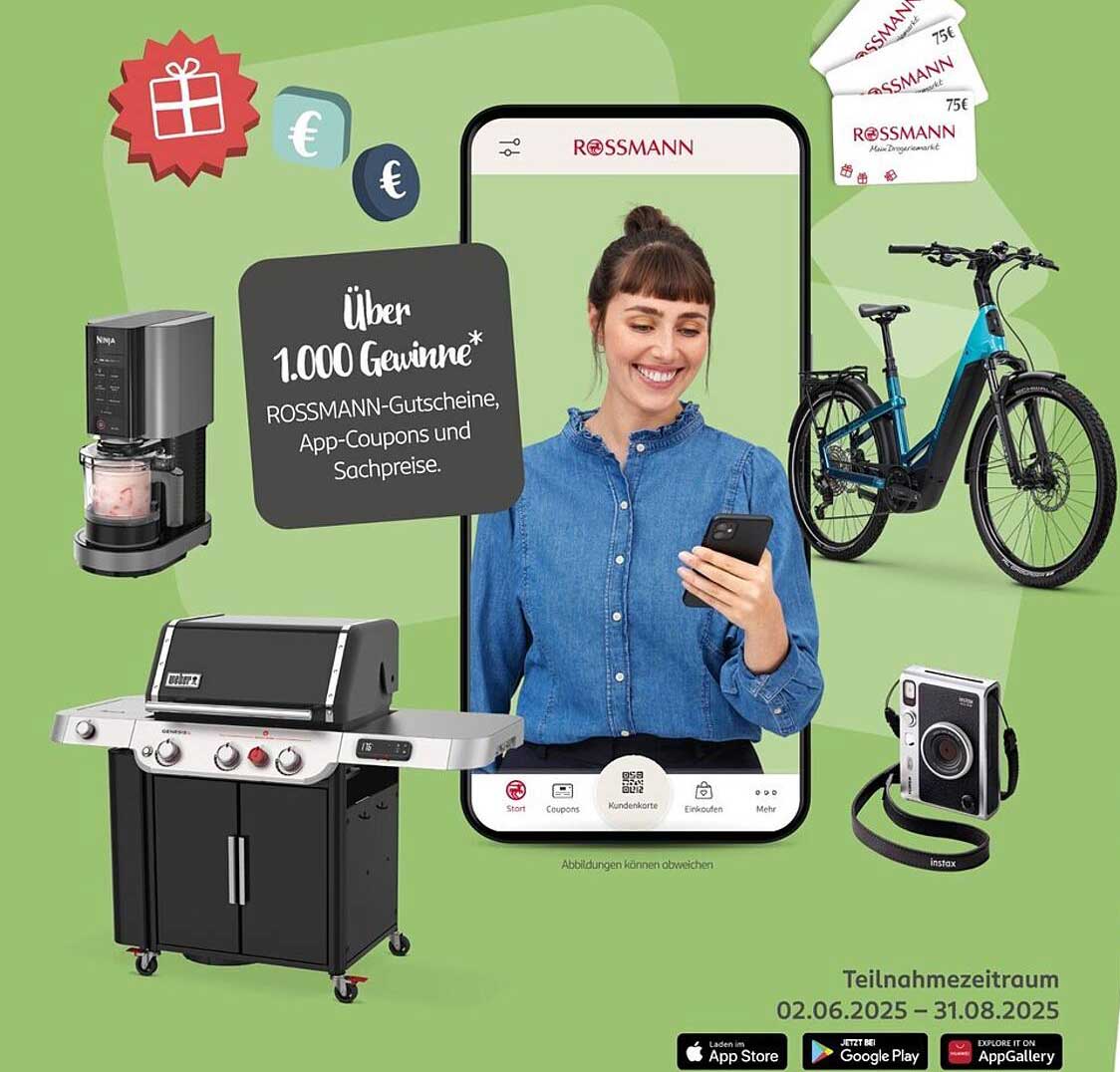 Über 1.000 Gewinne bei Rossmann