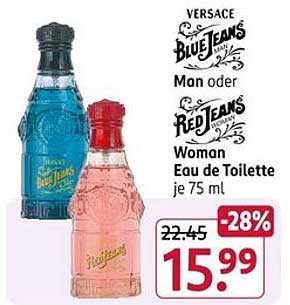 VERSACE BLUE JEANS und RED JEANS Eau de Toilette 75 ml