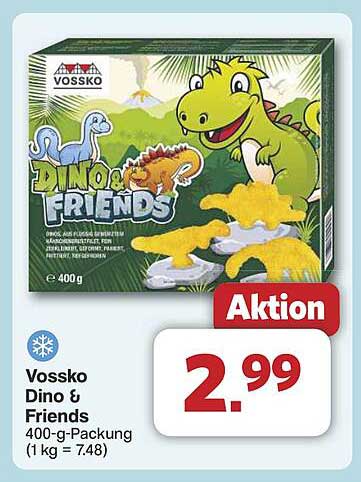 Vossko Dino & Friends 400-g-Packung