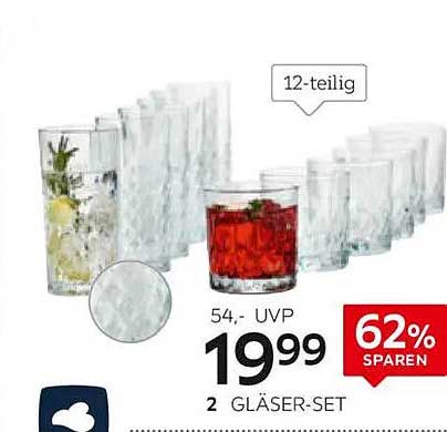 12-teiliges Gläser-Set