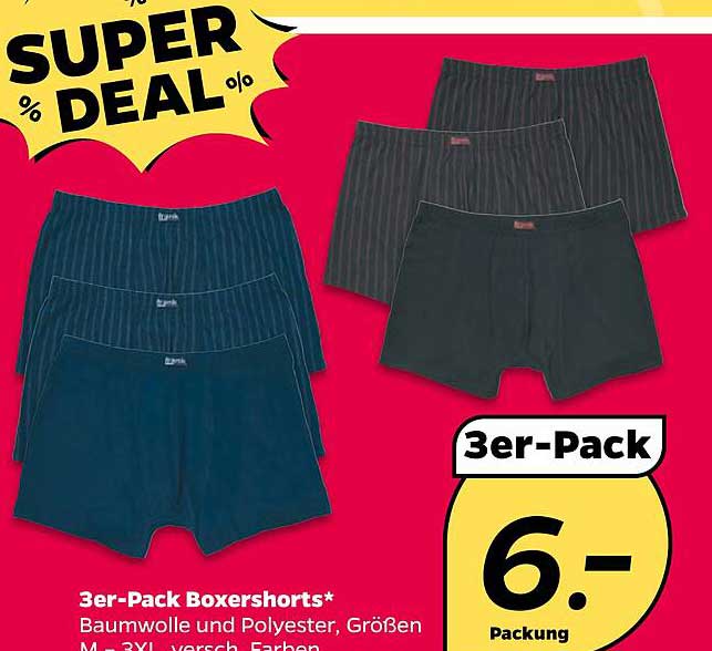 3er-Pack Boxershorts