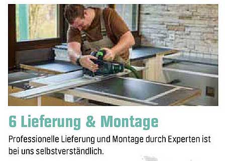6 Lieferung & Montage