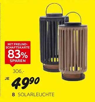 8 Solarleuchte