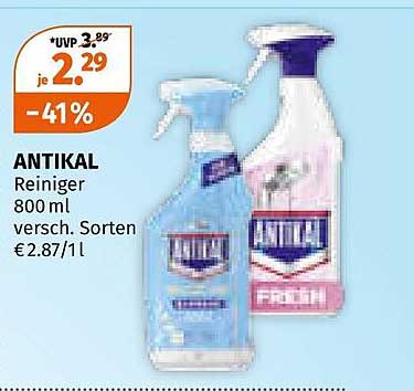 ANTIKAL Reiniger 800 ml - verschiedene Sorten