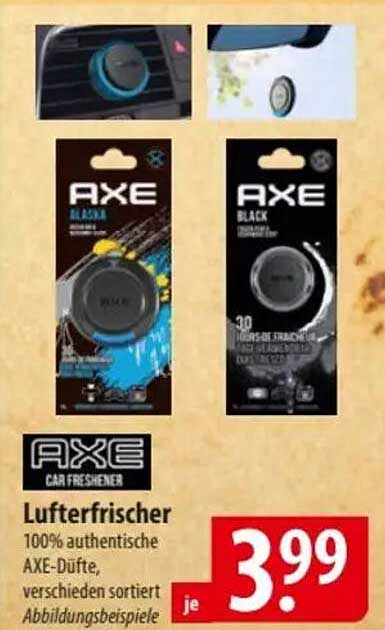 AXE Luftfrischer, verschiedene Düfte