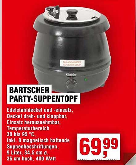 Bartscher Party-Suppentopf