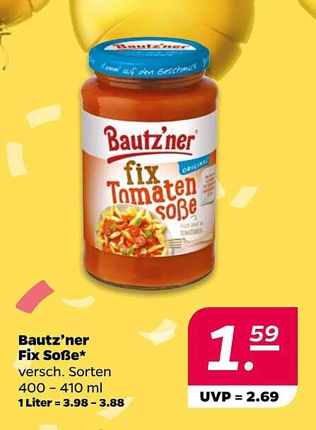 Baut'zner Fix Tomatensoße