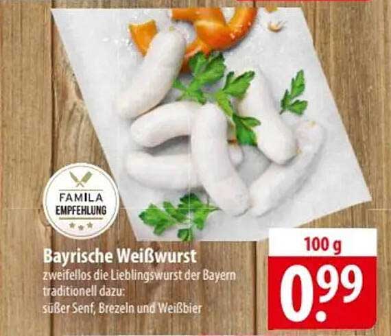 Bayrische Weißwurst