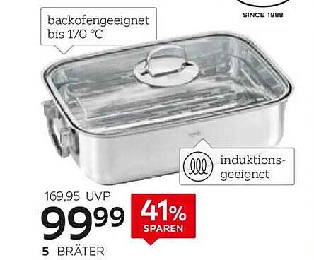 BRÄTER - Induktionsgeeignet, backofenfest bis 170 °C