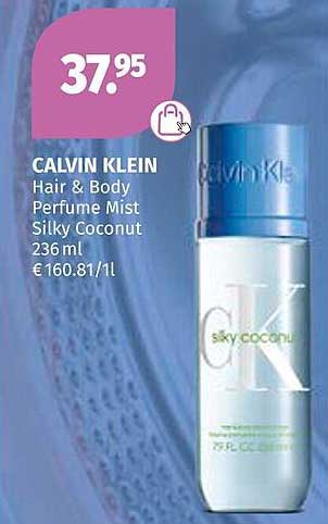 CALVIN KLEIN Hair & Body Perfume Mist Silky Coconut 236 ml