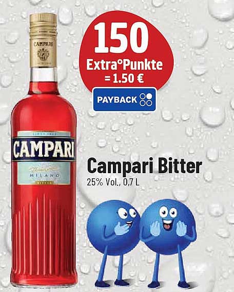 Campari Bitter 25% Vol., 0,7 L