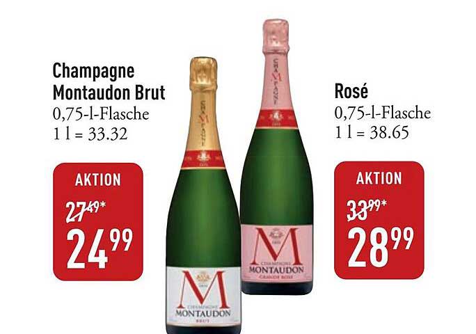 Champagne Montaudon Brut 0,75-l-Flasche