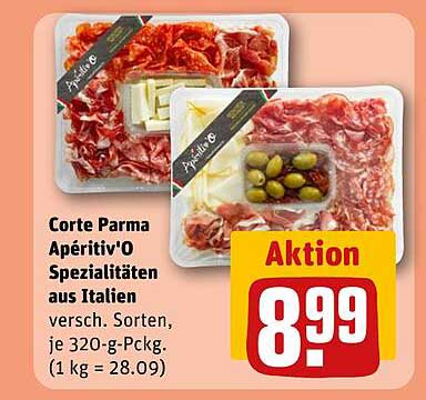 Corte Parma Apéritiv'O Spezialitäten aus Italien