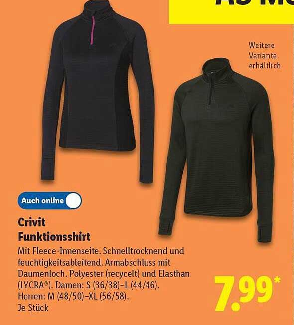 Crivit Funktionsshirt