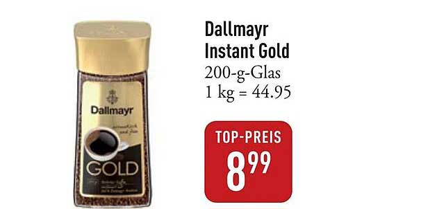 Dallmayr Instant Gold 200-g-Glas