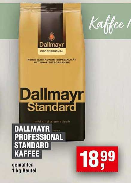 DALLMAYR PROFESSIONAL STANDARD KAFFEE - 1 kg Beutel