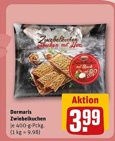 Dermaris Zwiebelkuchen 400 g - jetzt zum Aktionspreis