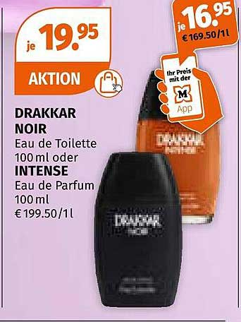 Drakkar Noir Eau de Toilette 100 ml oder Intense Eau de Parfum 100 ml