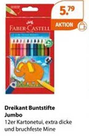 Drei-kant Buntstifte Jumbo von Faber-Castell