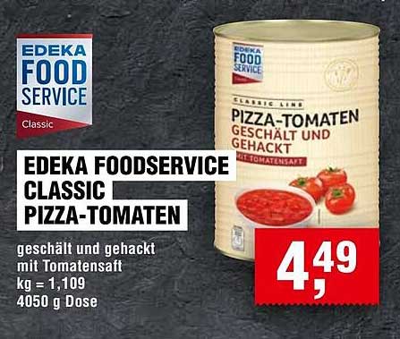 EDEKA FOODSERVICE CLASSIC PIZZA-TOMATEN