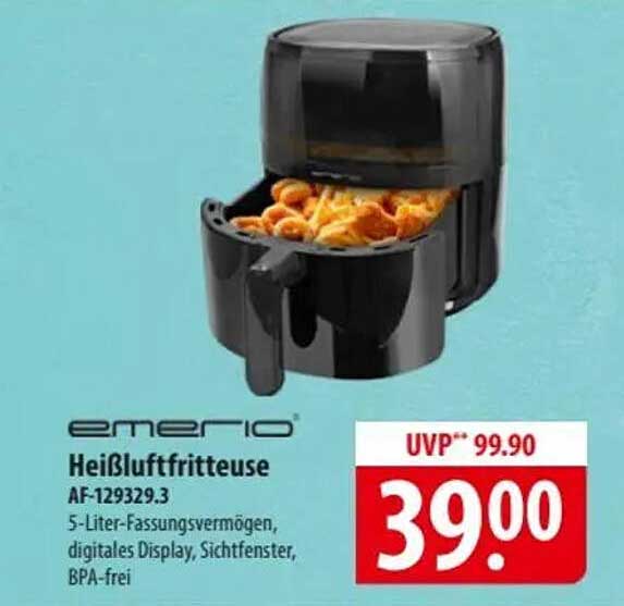 emerio Heißluftfritteuse AF-129329.3
