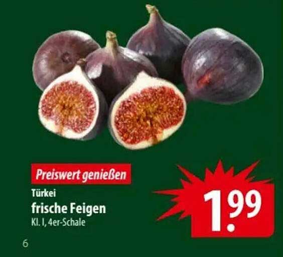 frische Feigen Kl. I, 4er-Schale