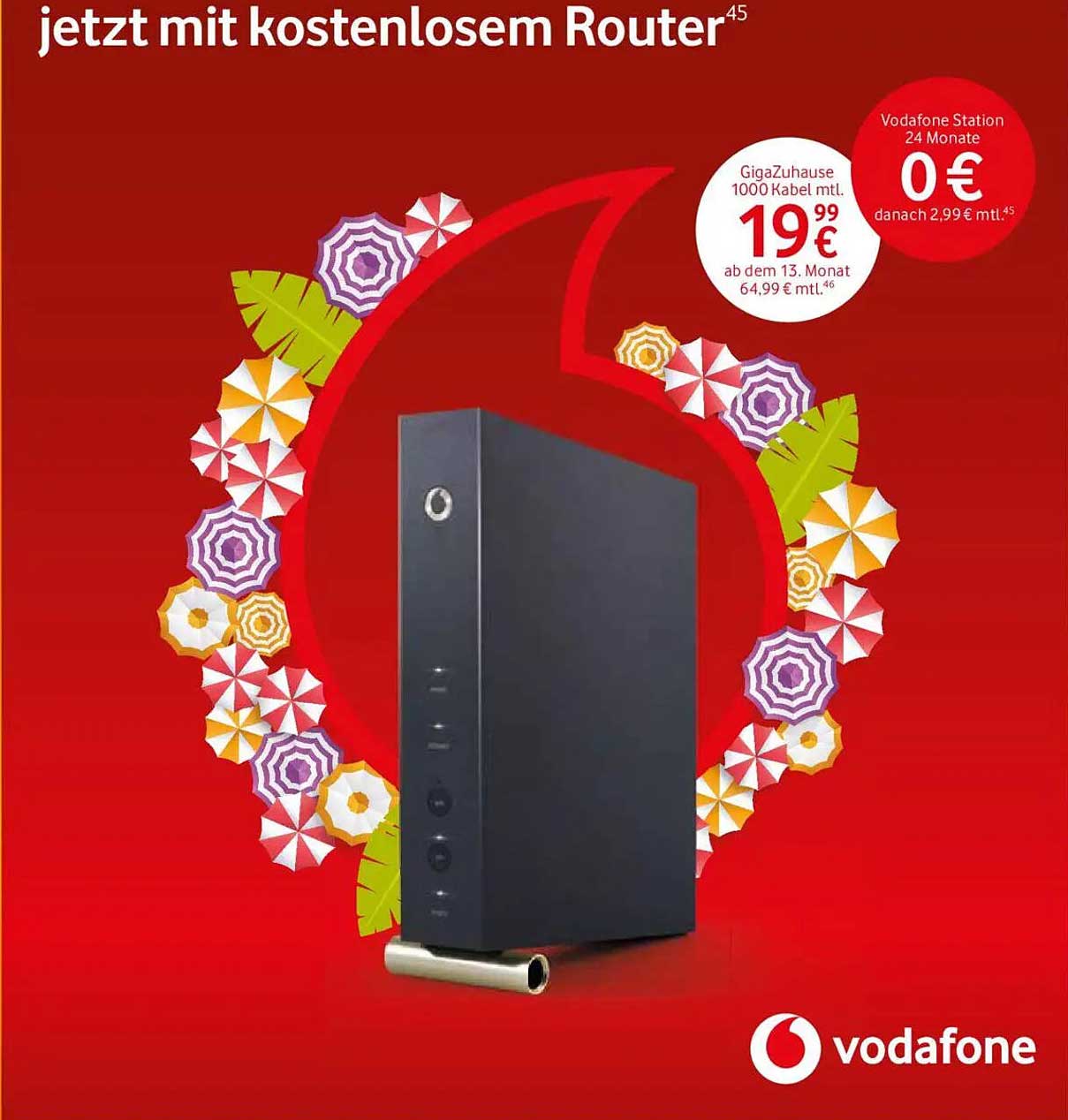 GigaZuhause 1000 Kabel mtl. jetzt mit kostenlosem Router