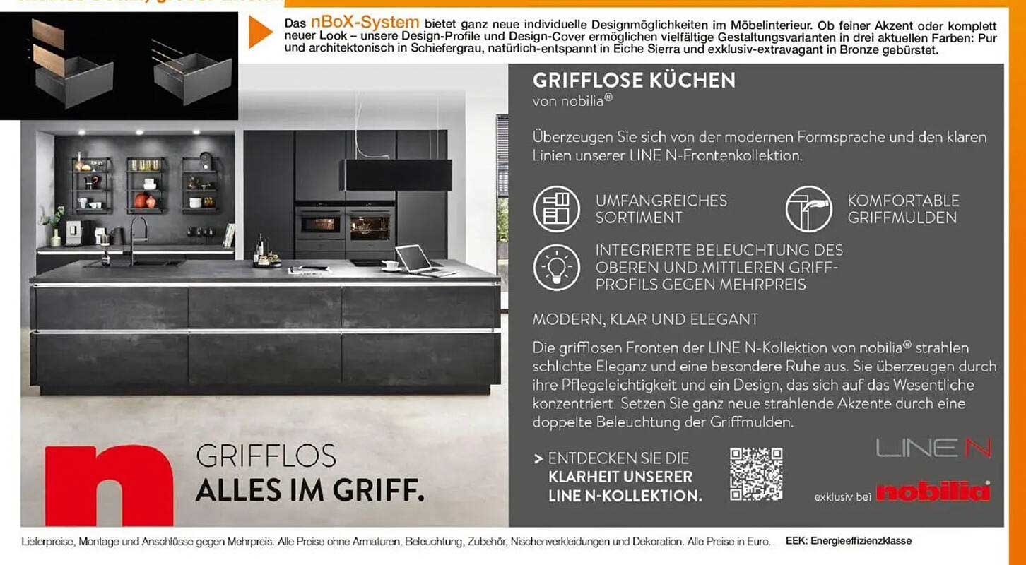 GRIFFLOSE KÜCHEN von nobilia®