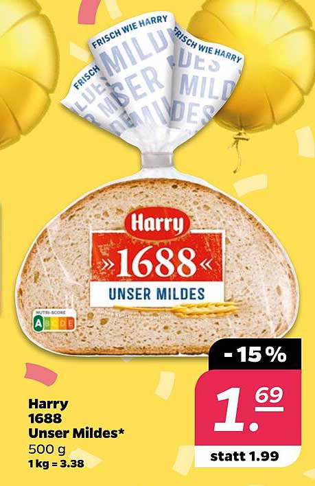 Harry 1688 Unser Mildes - 500 g