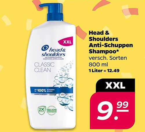 Head & Shoulders Anti-Schuppen Shampoo 800 ml