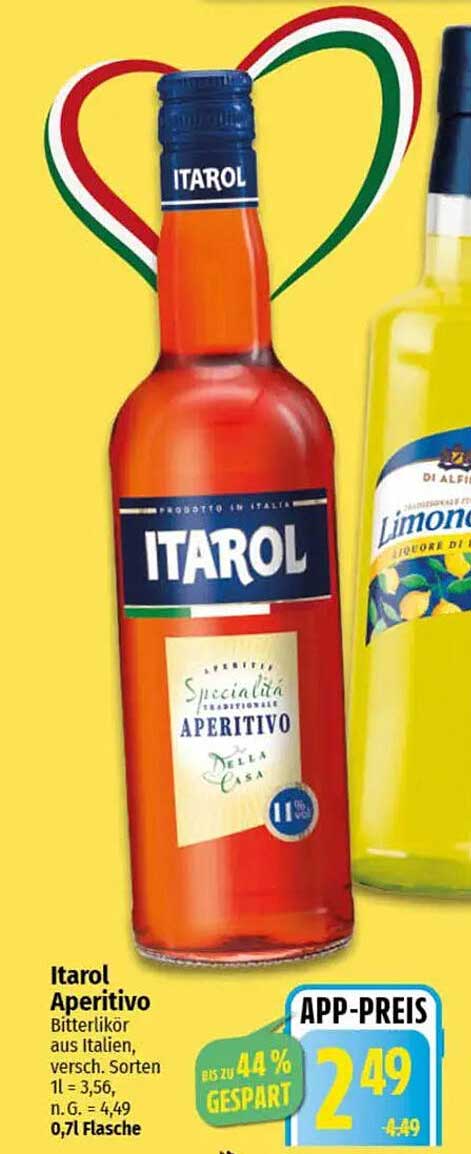 Italor Aperitivo 0,7l - Jetzt zum Aktionspreis!