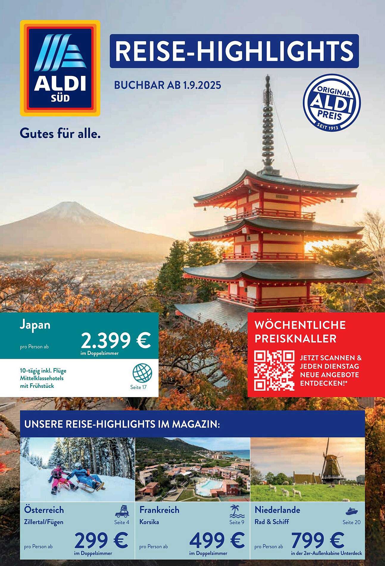 Japanreise ab 2.399 € pro Person im Doppelzimmer